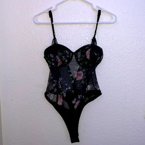 SEE THROUGH MESH BODY SUIT